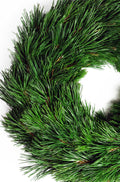 Tannenkranz - Tellerkranz Bergkiefer - Adventskranz - einseitig gebunden - 100% natürlich